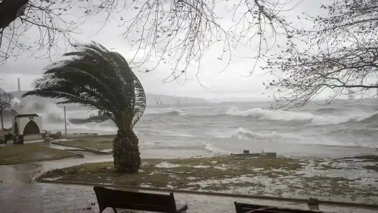 Marmara ve Kuzey Ege için fırtına uyarısı