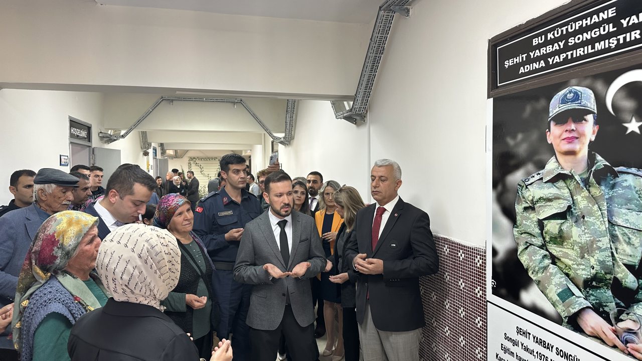 Şehit Yarbay Songül Yakut’un Adı Fethiye İlkokulu Kütüphanesinde Yaşatılacak