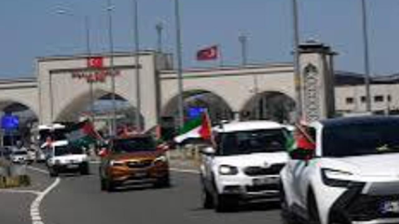 Bosna Hersek'ten hareket eden "Filistin Konvoyu" Türkiye'de