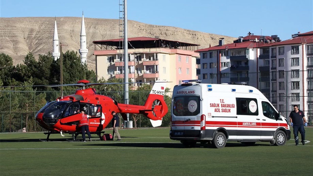 Darende’de Yüksekten Düşen 22 Yaşındaki Genç Yaralandı