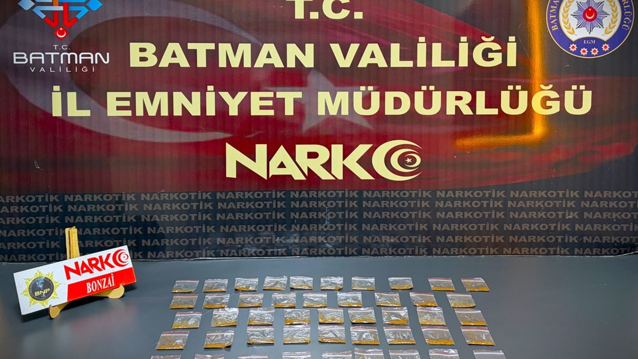 Batman'da uyuşturucu operasyonlarında 6 şüpheli tutuklandı