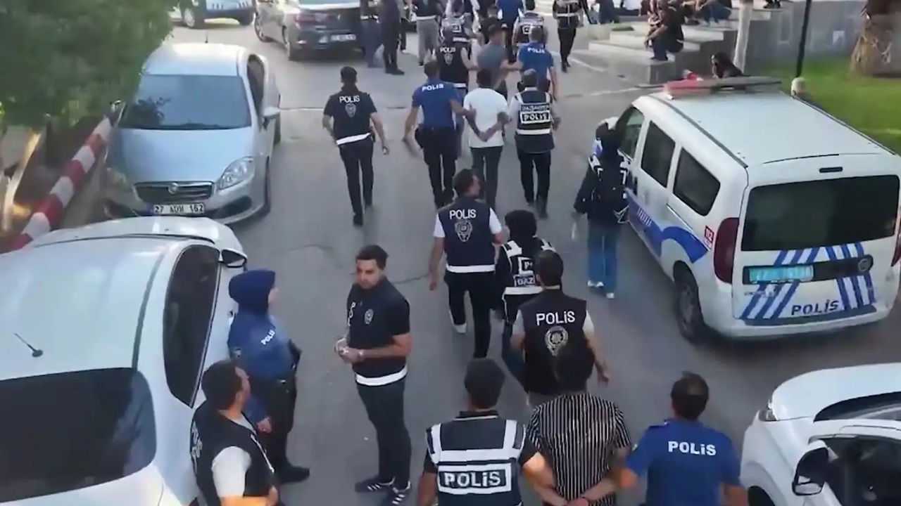 Gaziantep merkezli uyuşturucu operasyonunda 416 tutuklama