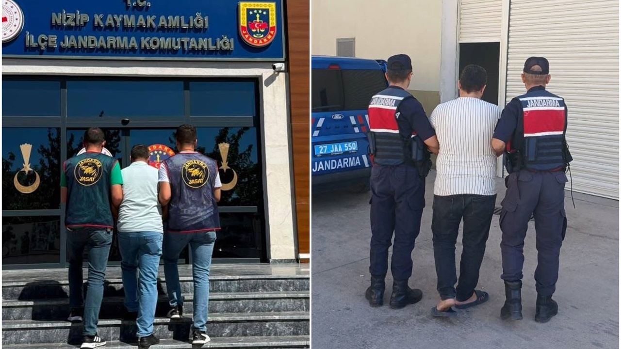 Gaziantep'te haklarında kesinleşmiş hapis cezası bulunan 2 hükümlü yakalandı