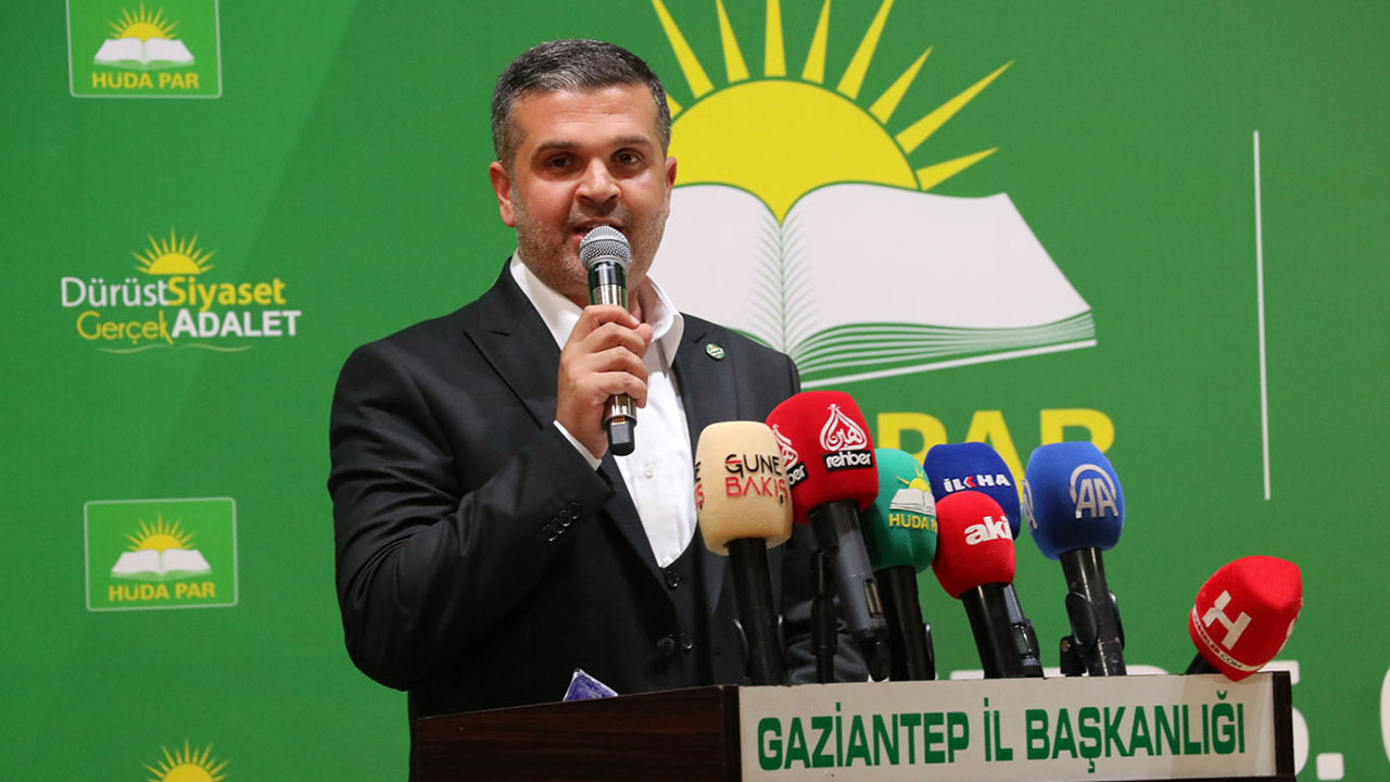 HÜDA PAR Gaziantep İl Başkanı Mustafa Kaya'dan teşekkür mesajı