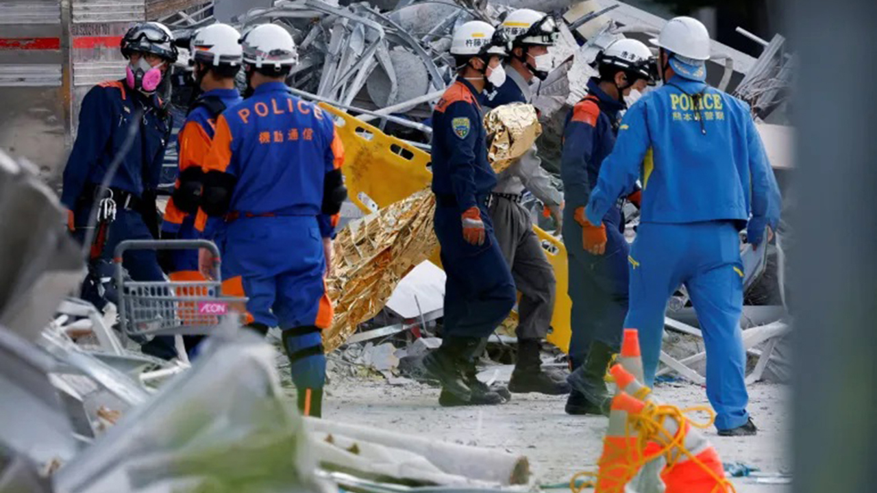 Japonya'da meydana gelen depremde ölü sayısı 38'e yükseldi