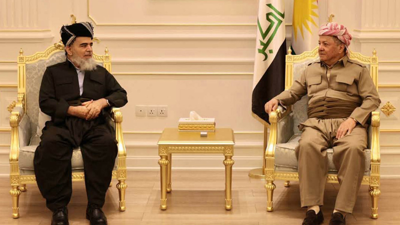 Mesud Barzani ve Ali Bapir, Irak Kürdistan Bölgesi'ndeki siyasi krizi görüştü