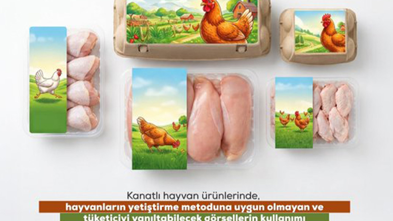 Bakanlık kanatlı ürünlerinde yanıltıcı ambalajlara son veriyor