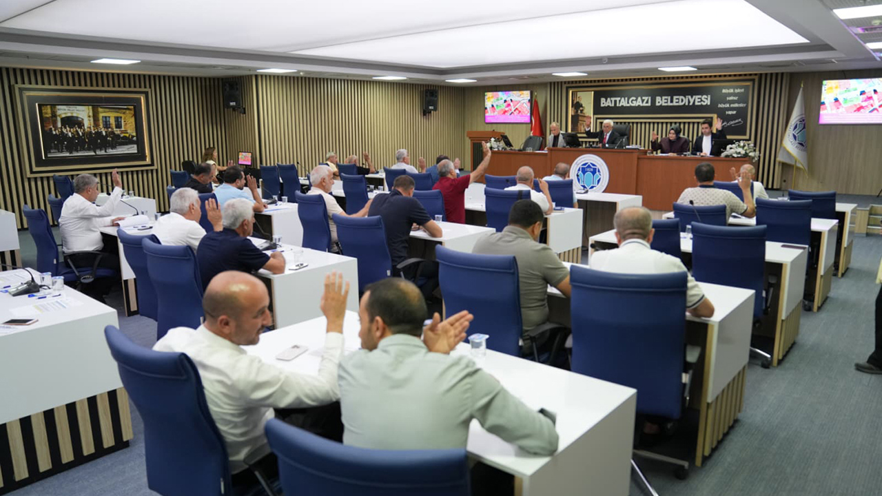 Battalgazi Belediyesi Ağustos Ayı Meclis Toplantısı yapıldı