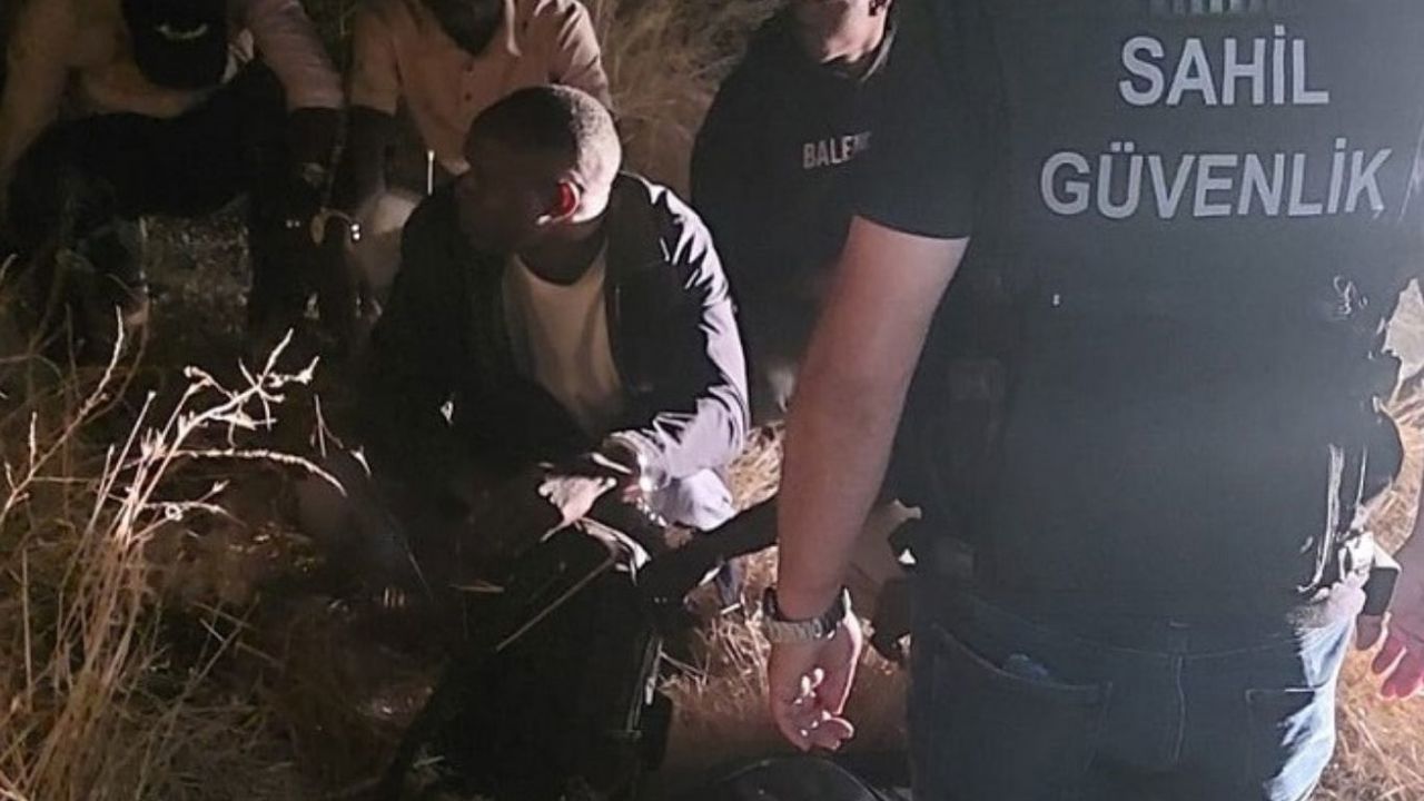 Çanakkale'de 5 düzensiz göçmen yakalandı