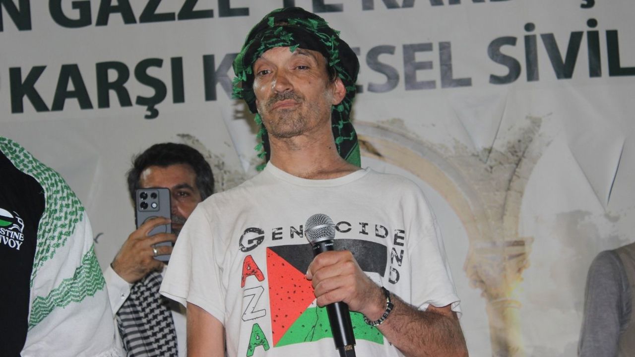 Filistin Vicdan Konvoyu'nda hidayete eren Yusuf'tan anlamlı çağrı