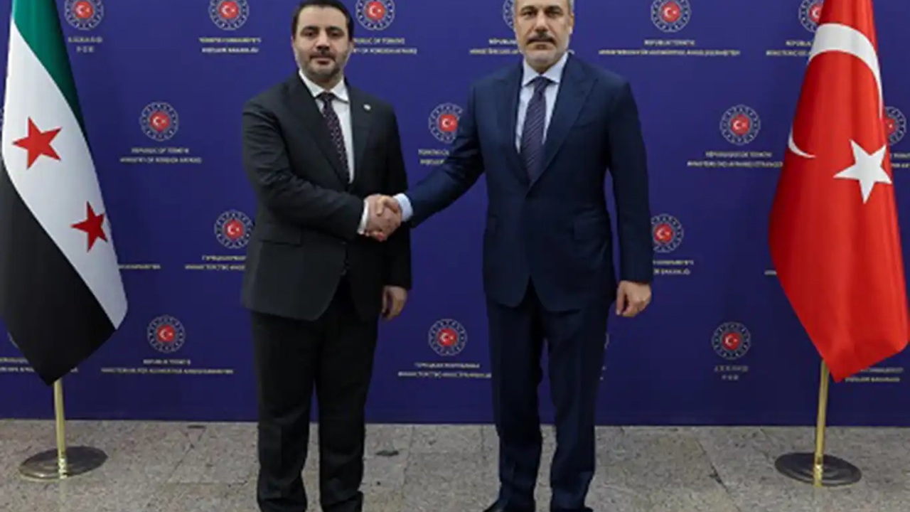 Dışişleri Bakanı Fidan, Suriye Dışişleri Bakanı Şeybani ile görüştü