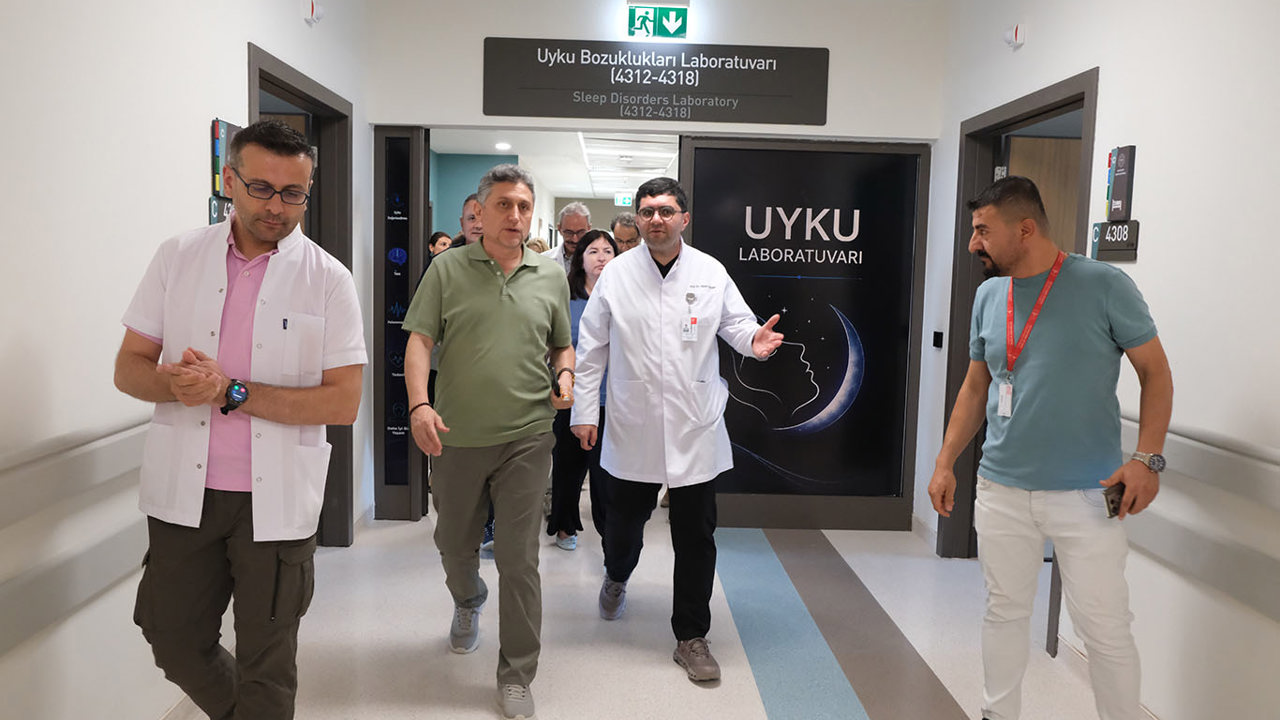 Gaziantep'te uyku bozuklukları laboratuvarı hizmete açıldı