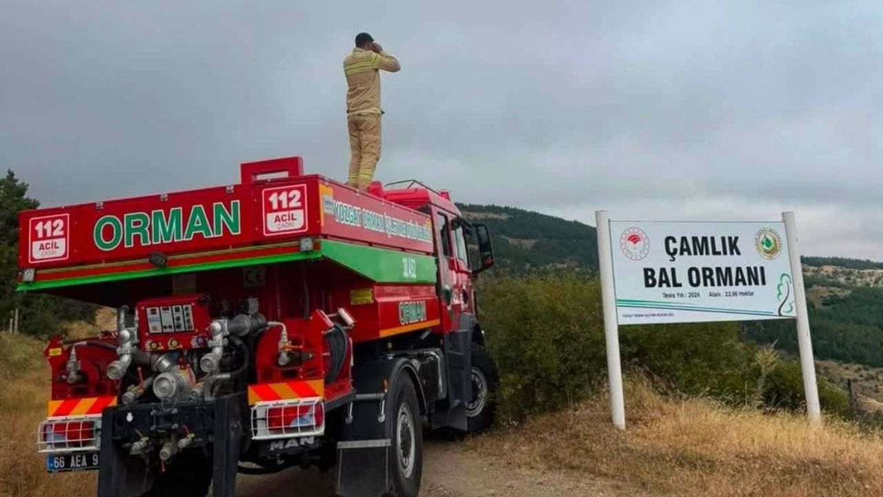 Ormanlık alanlar yangın riskine karşı gözetim altında