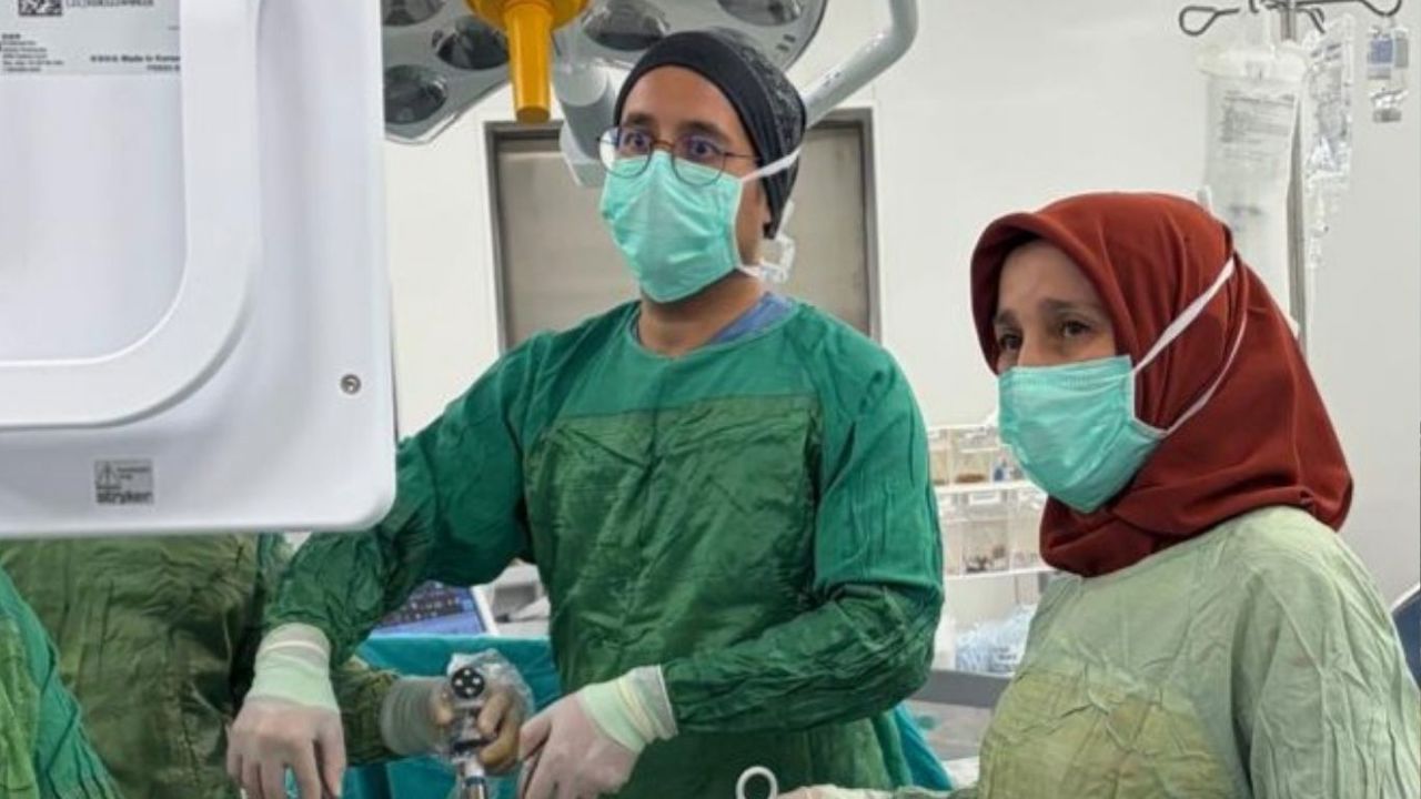 Yozgat'ta 63 yaşındaki prostat kanseri hastası kapalı yöntemle ameliyat edildi