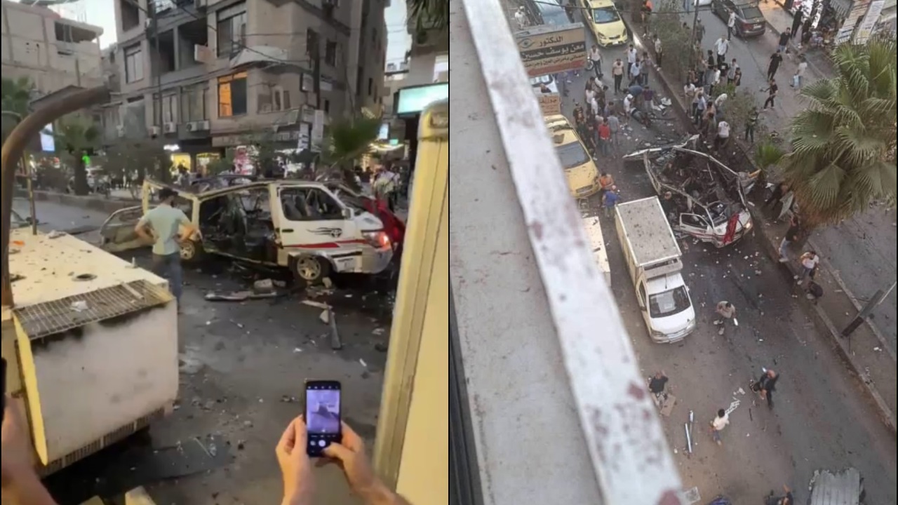 Şam yakınlarında minibüse bombalı saldırı: 2 Ölü, 13 yaralı
