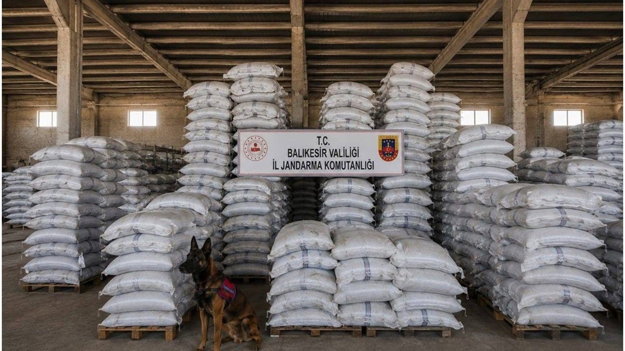 Balıkesir’de 6 ton kaçak çay ele geçirildi
