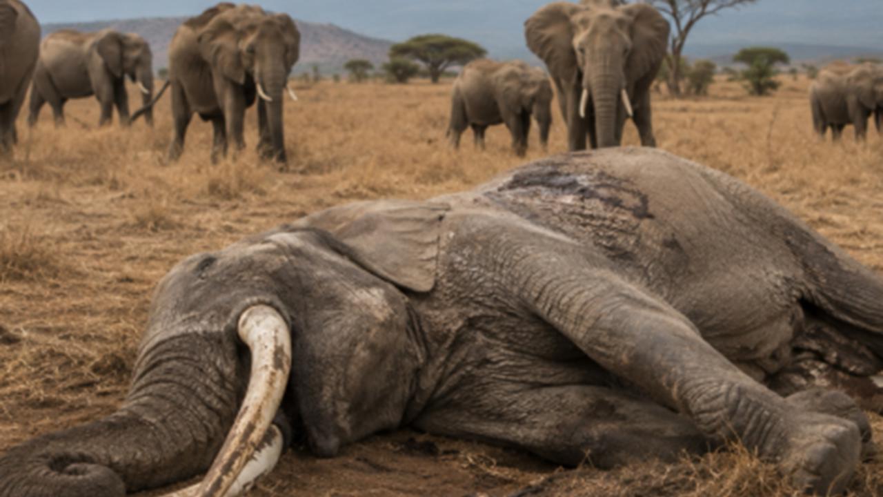 Kenya'da toplu fil ölümlerinin nedenleri araştırılıyor: Siyanür şüphesi öne çıkıyor