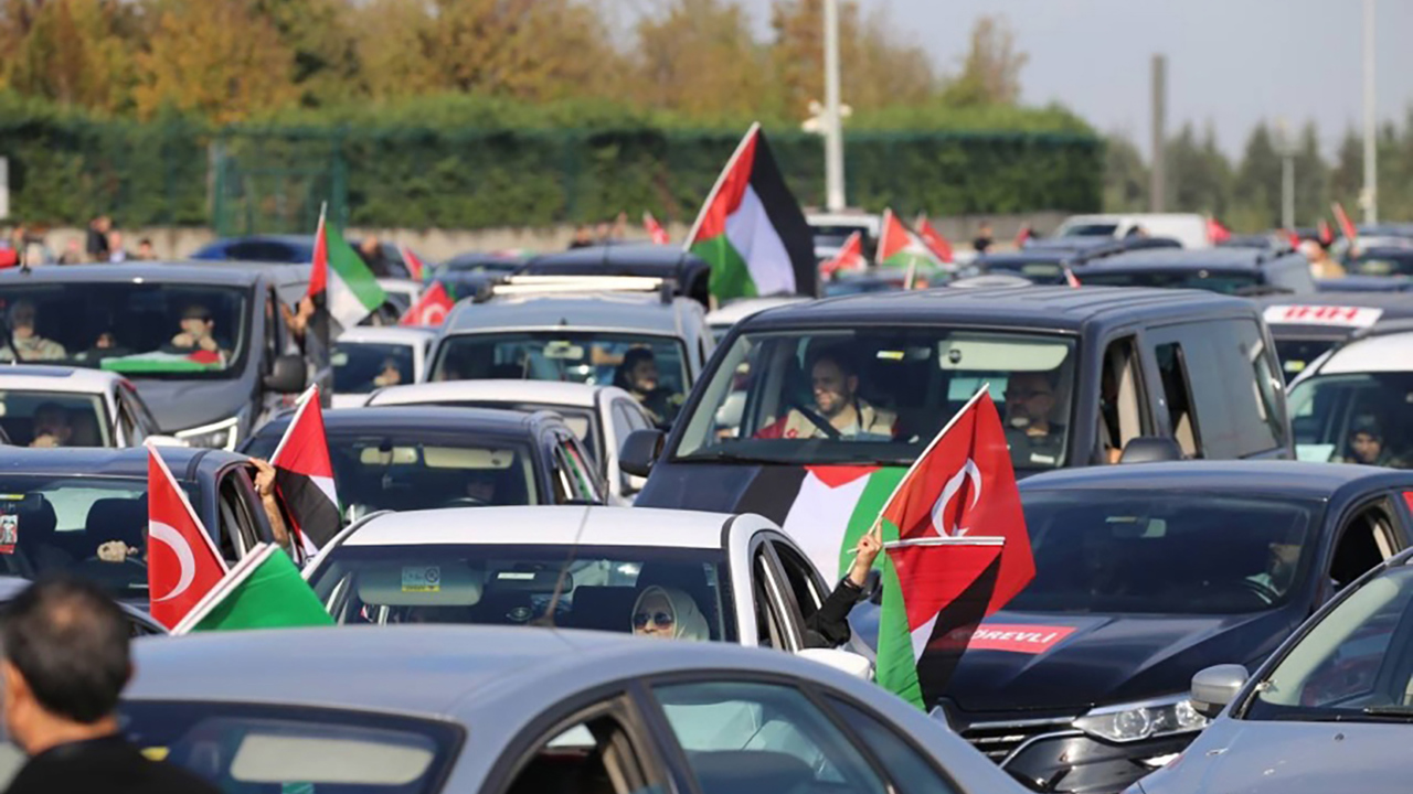 Uluslararası Filistin Dayanışma Konvoyu bugün Diyarbakır'da
