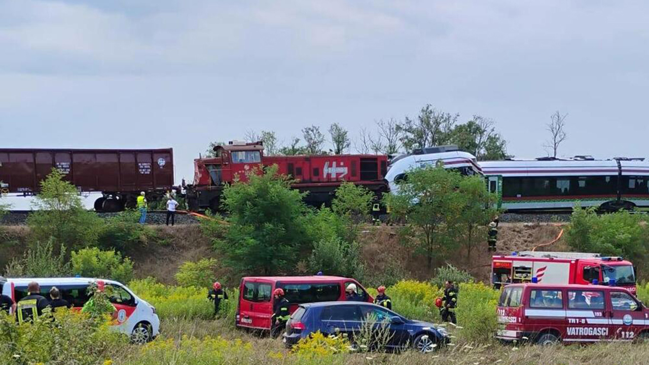 Hırvatistan’da tren kazası: 6’sı ağır 20 yaralı