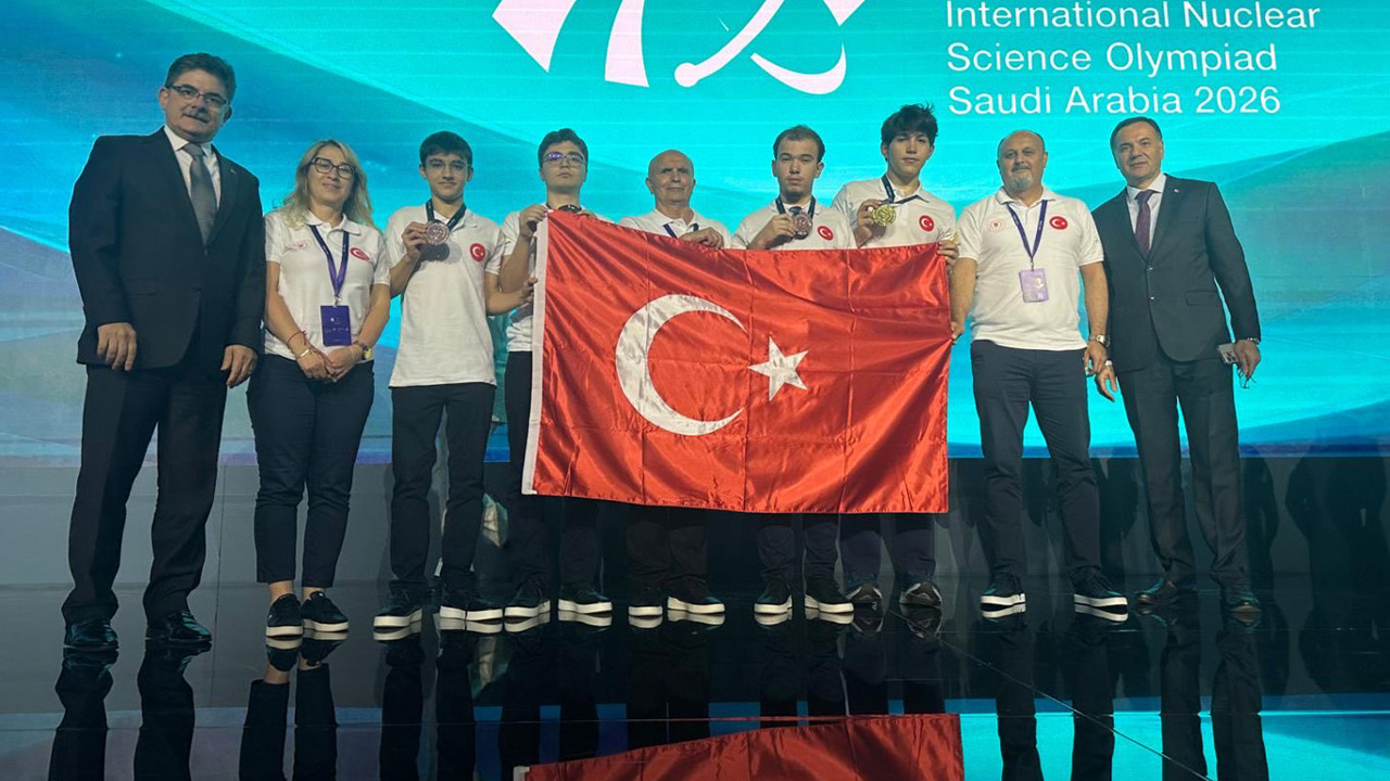 Öğrencilerden nükleer bilim olimpiyatında 4 madalya