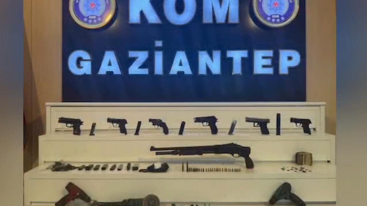 Gaziantep’te silah ve tarihi eser operasyonu: 1 şüpheli yakalandı