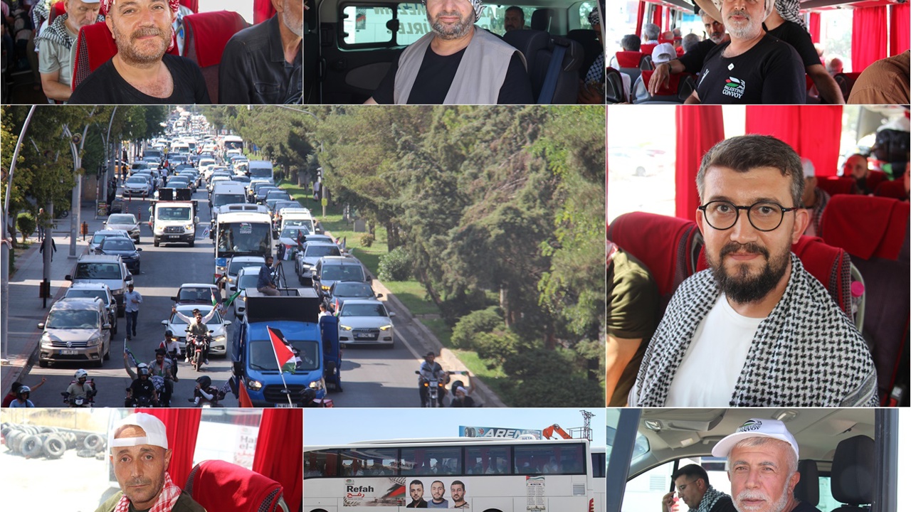 Filistin Konvoyu'na katılan gönüllüler: Amacımız Filistin davasını dünya gündeminde canlı tutmak 