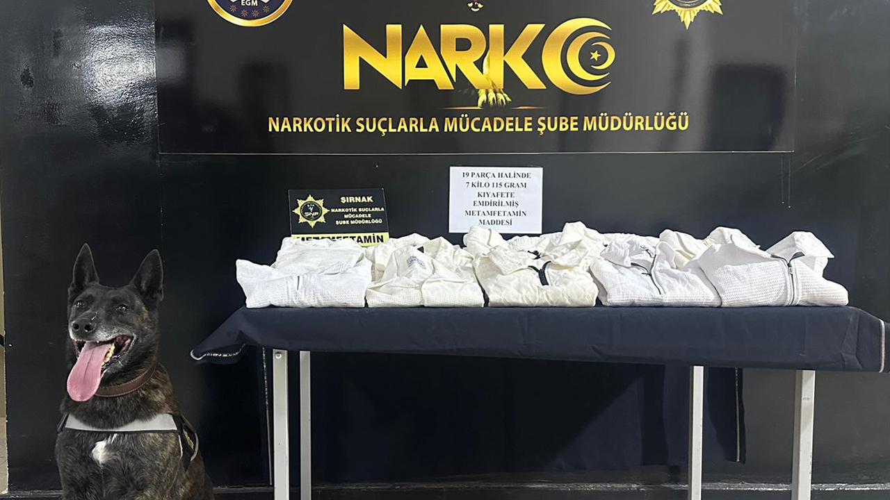 Şırnak'ta 7 kilogram uyuşturucu madde ele geçirildi