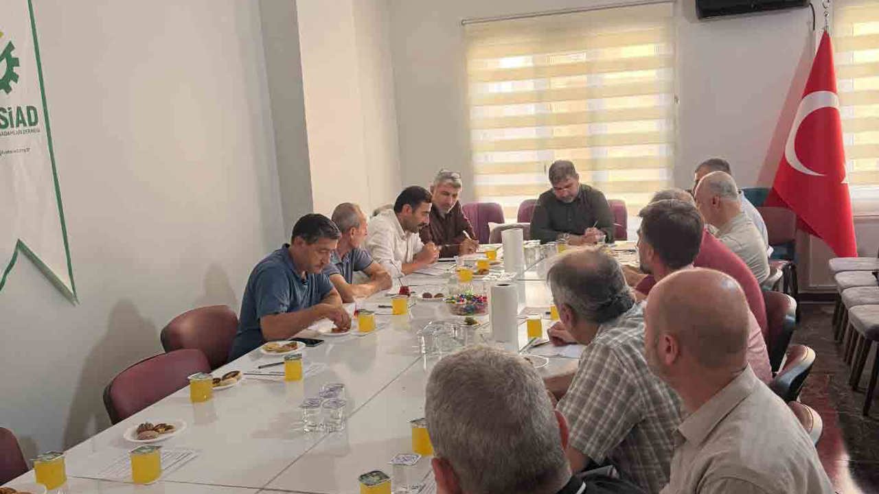 HAKSİAD Mardin Şubesi yönetim kurulu istişare toplantısını gerçekleştirdi