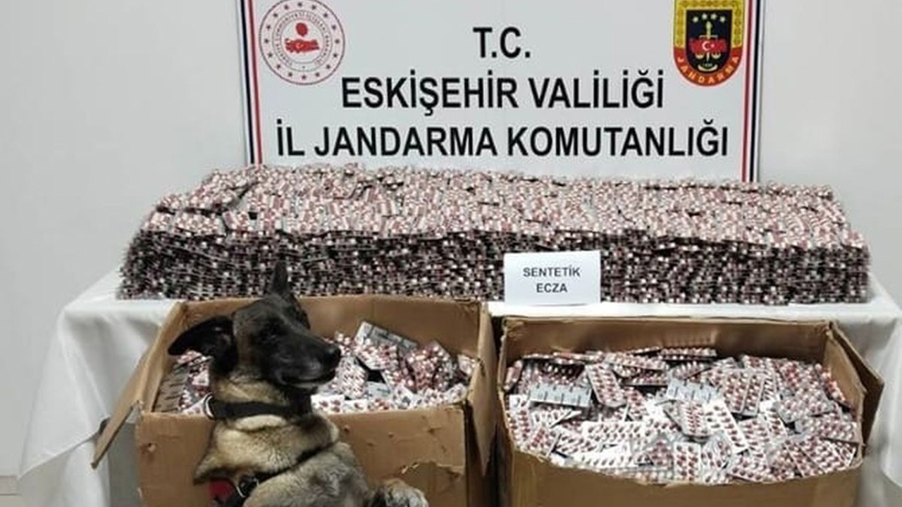 Eskişehir'de 84 bin sentetik hap ele geçirildi: 3 tutuklama