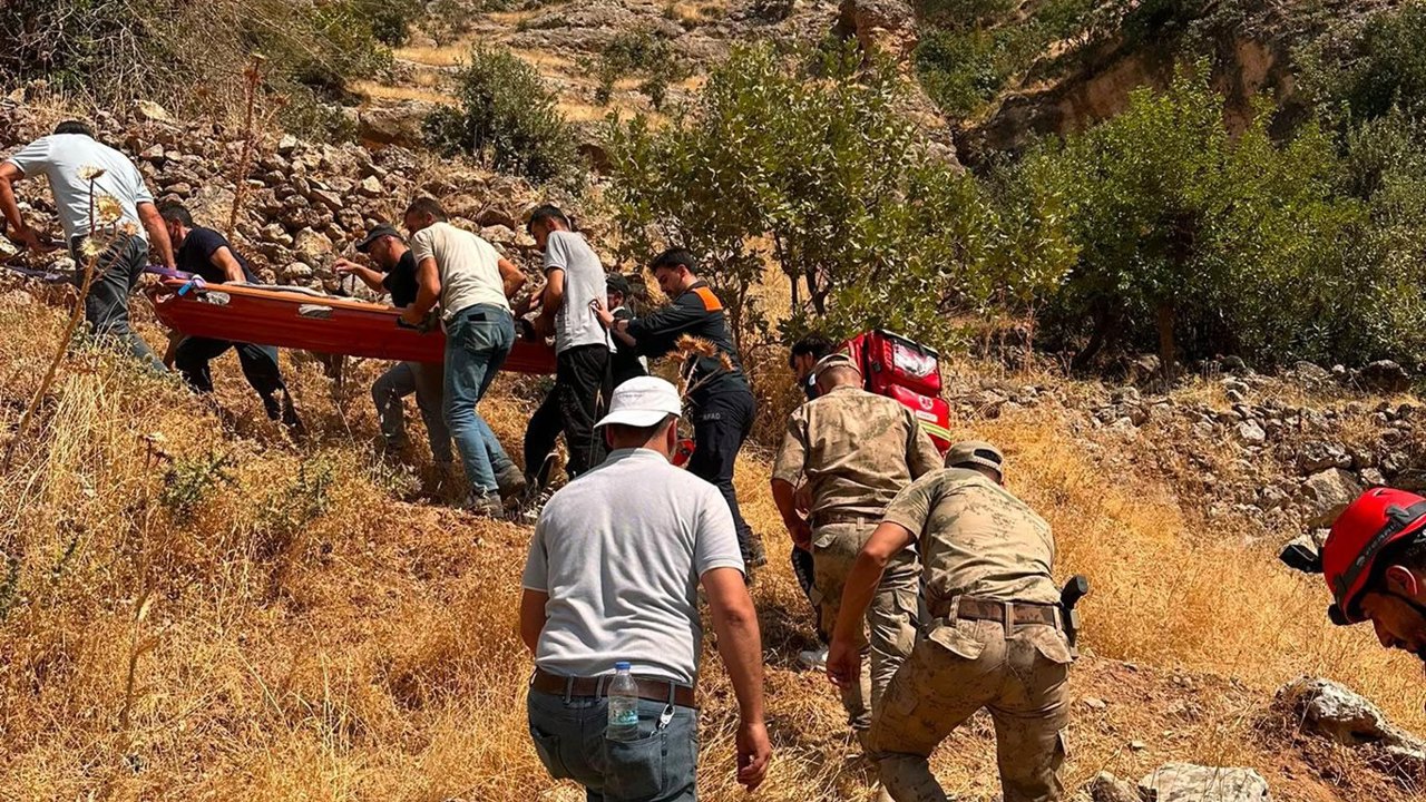 Şırnak’ta ağaçtan düşen vatandaş için ekipler seferber oldu