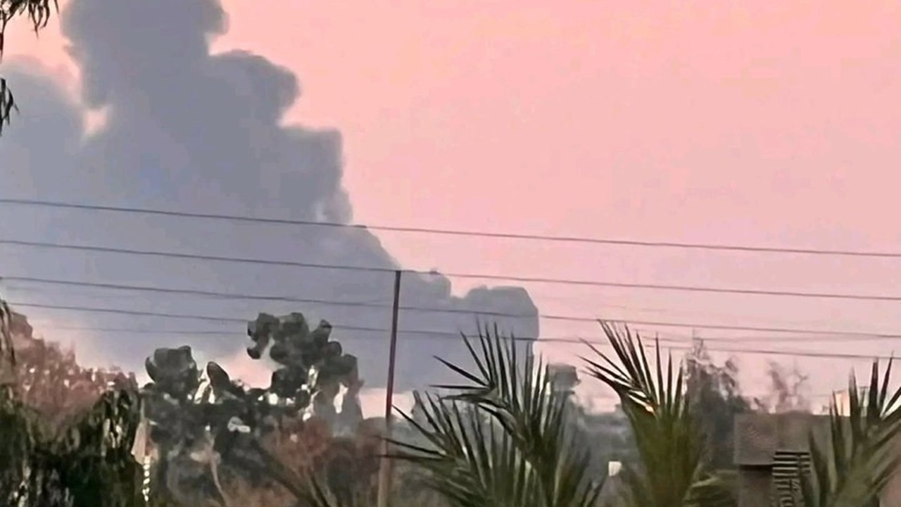 Libya'daki Zaviye enerji  santraline saldırı