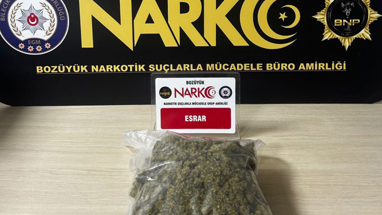 Bilecik’te uyuşturucu operasyonunda 2 şüpheli gözaltına alındı