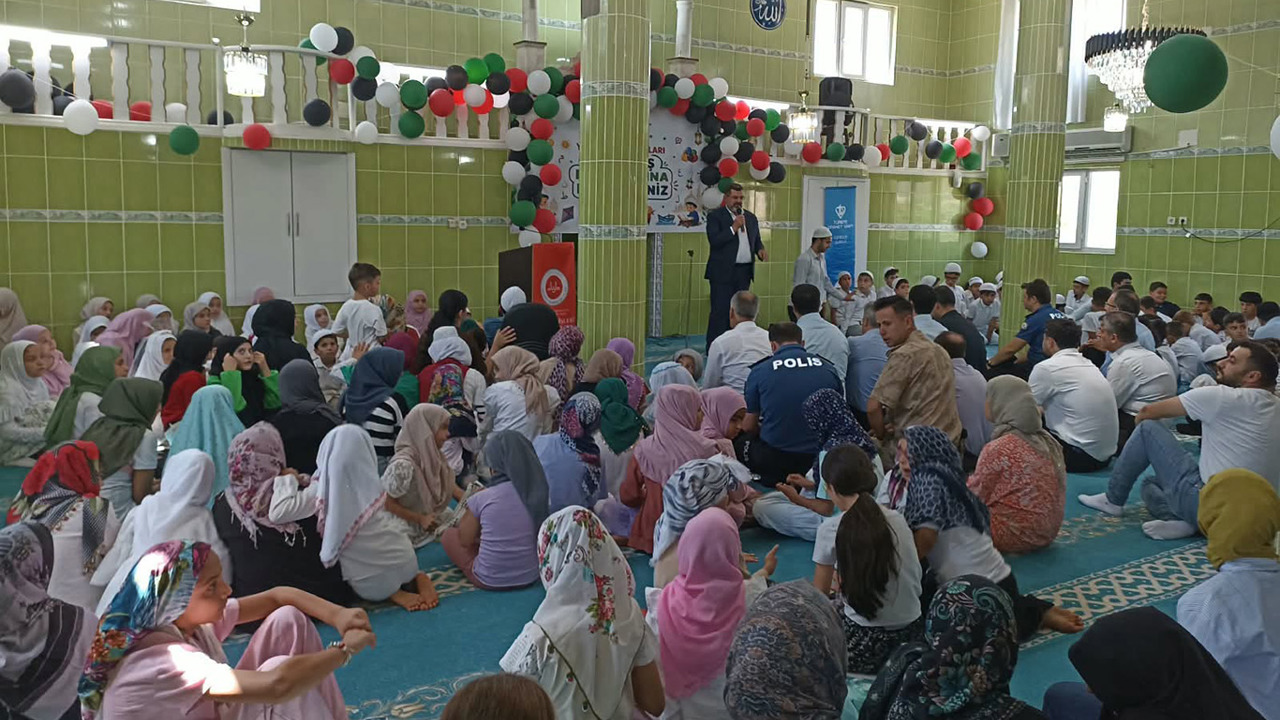 Yaz Kur'an Kursları kapanış töreni düzenlendi