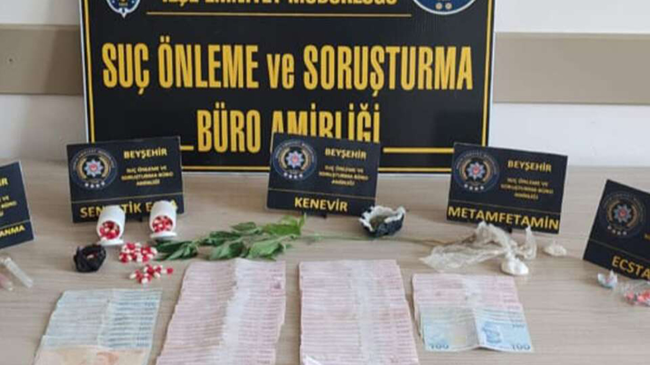 Konya'da uyuşturucu operasyonu: 1 tutuklama