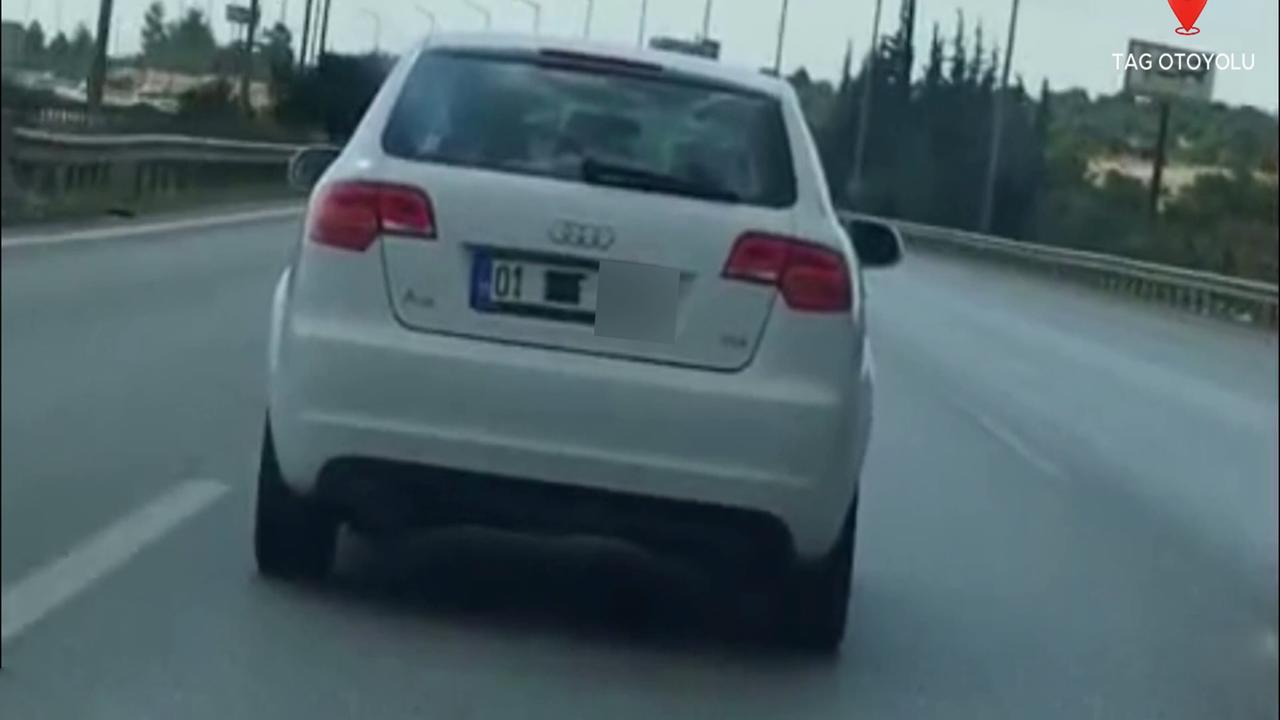 Gaziantep'te plakayı kapatan sürücüye 140 bin TL ceza