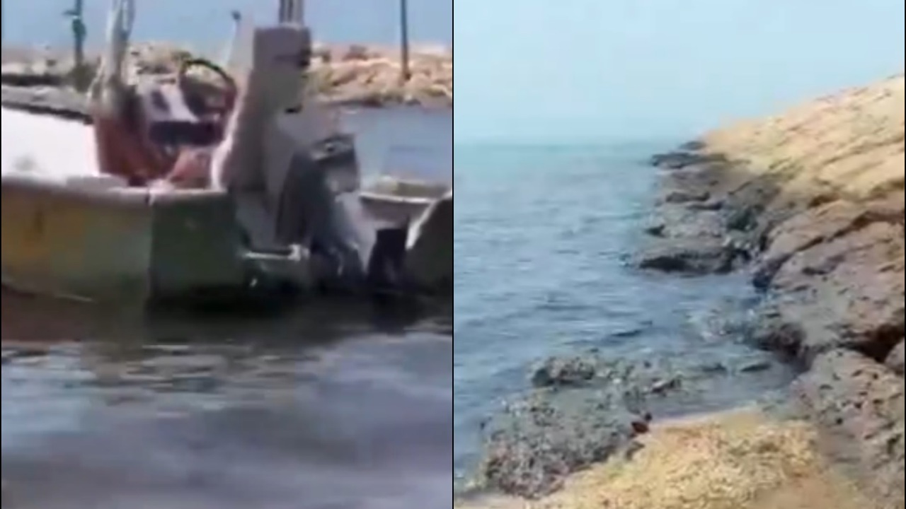 Umman'da karaya oturan tankerden sızan petrol ana karaya ulaştı