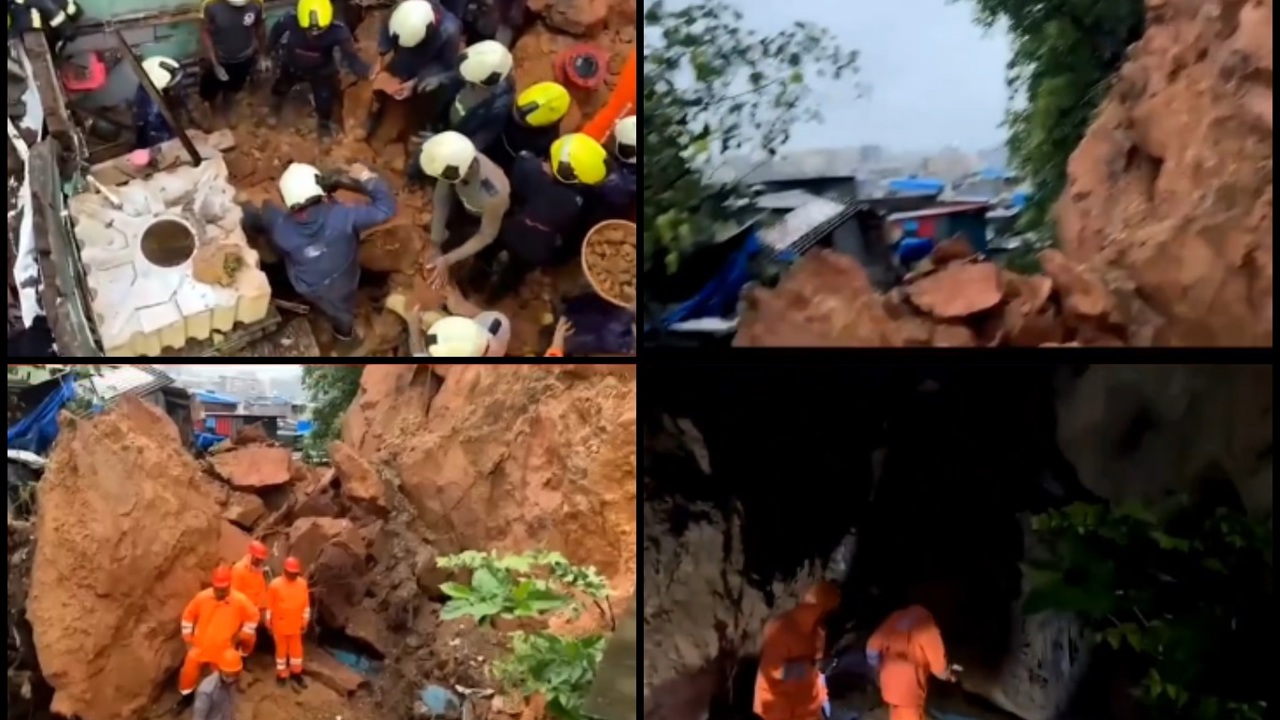 Mumbai'de muson yağışları heyelanı tetikledi: 7 kişi hayatını kaybetti