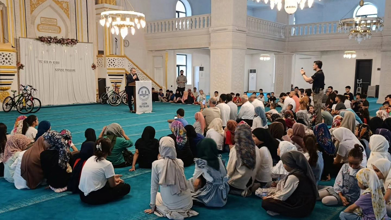 Sason'da yaz Kur'an kursları ödül töreniyle tamamlandı