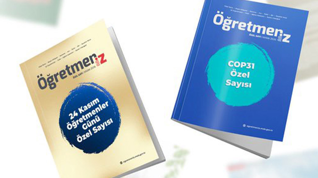 ÖğretmenİZ dergisi kasım ayında iki özel sayıyla okurlarla buluşacak