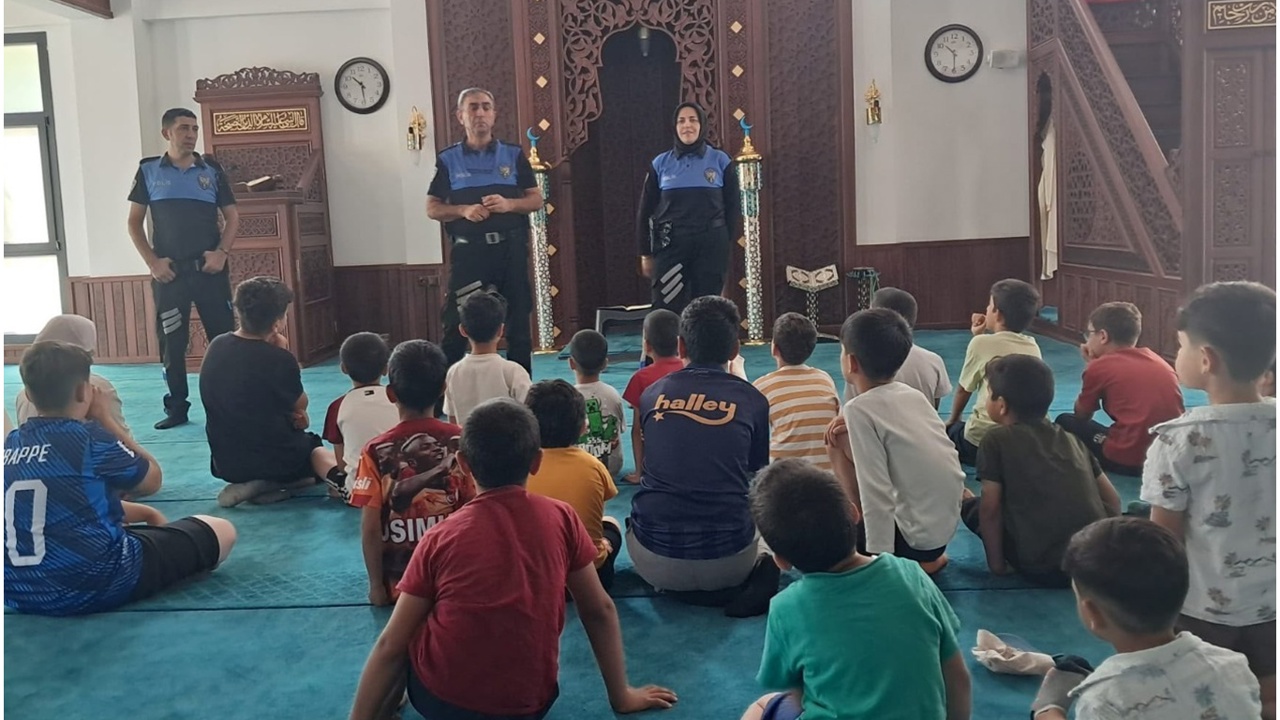 Malatya'da Kur'an kursu öğrencilerine yangın ve boğulma uyarısı