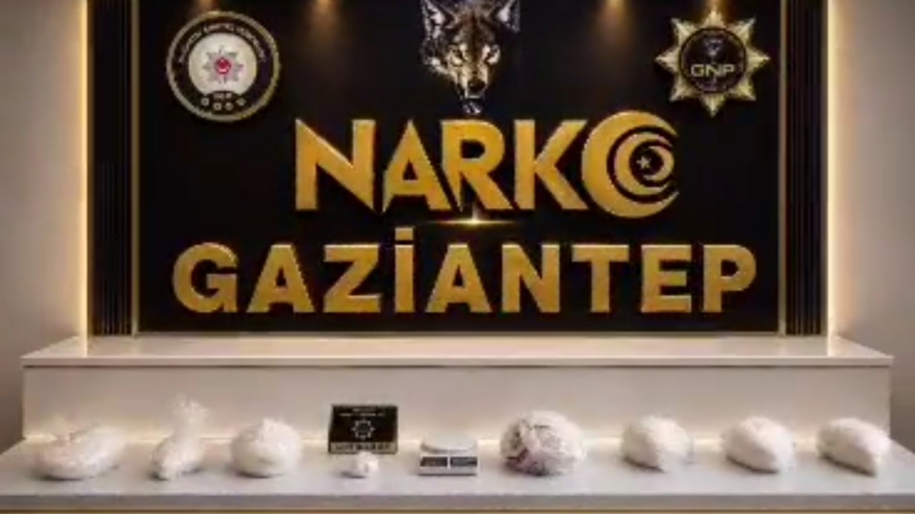 Gaziantep’te 7 kilo uyuşturucu ele geçirildi