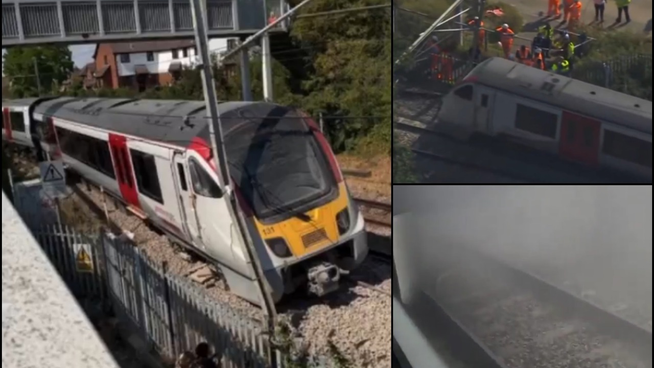 İngiltere'de iki günde ikinci tren kazası: Bir tren daha raydan çıktı