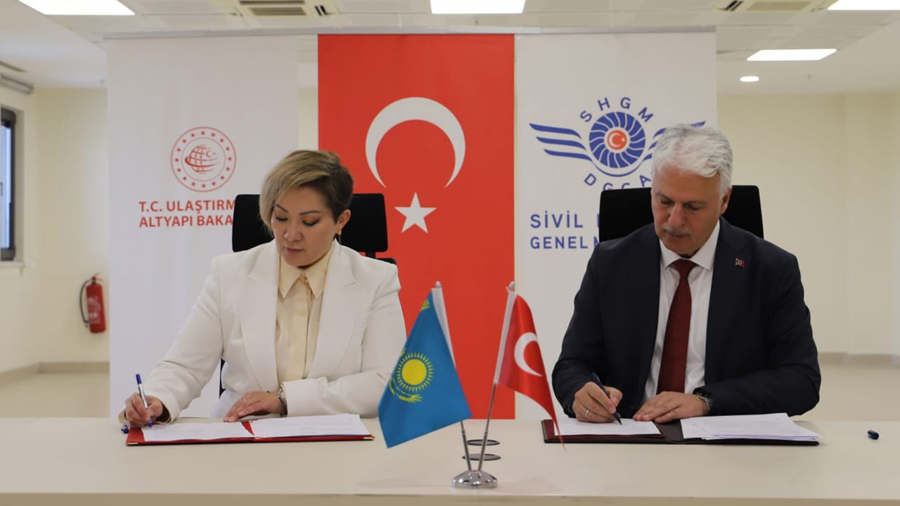 Türkiye ile Kazakistan arasında havacılıkta yeni iş birliği
