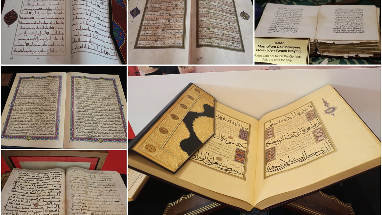Uluslararası Arapça Kitap Fuarı'nda "Altın Harfler" sergisi