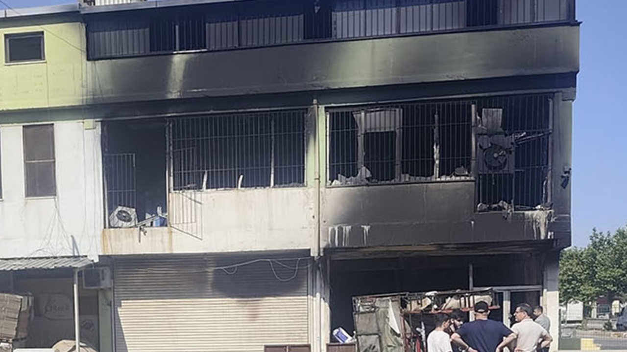 Gaziantep'te iş yerinde yangın çıktı