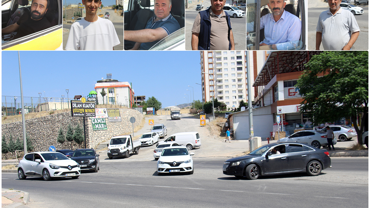 Silvan'da kontrolsüz kavşak kazalara davetiye çıkarıyor