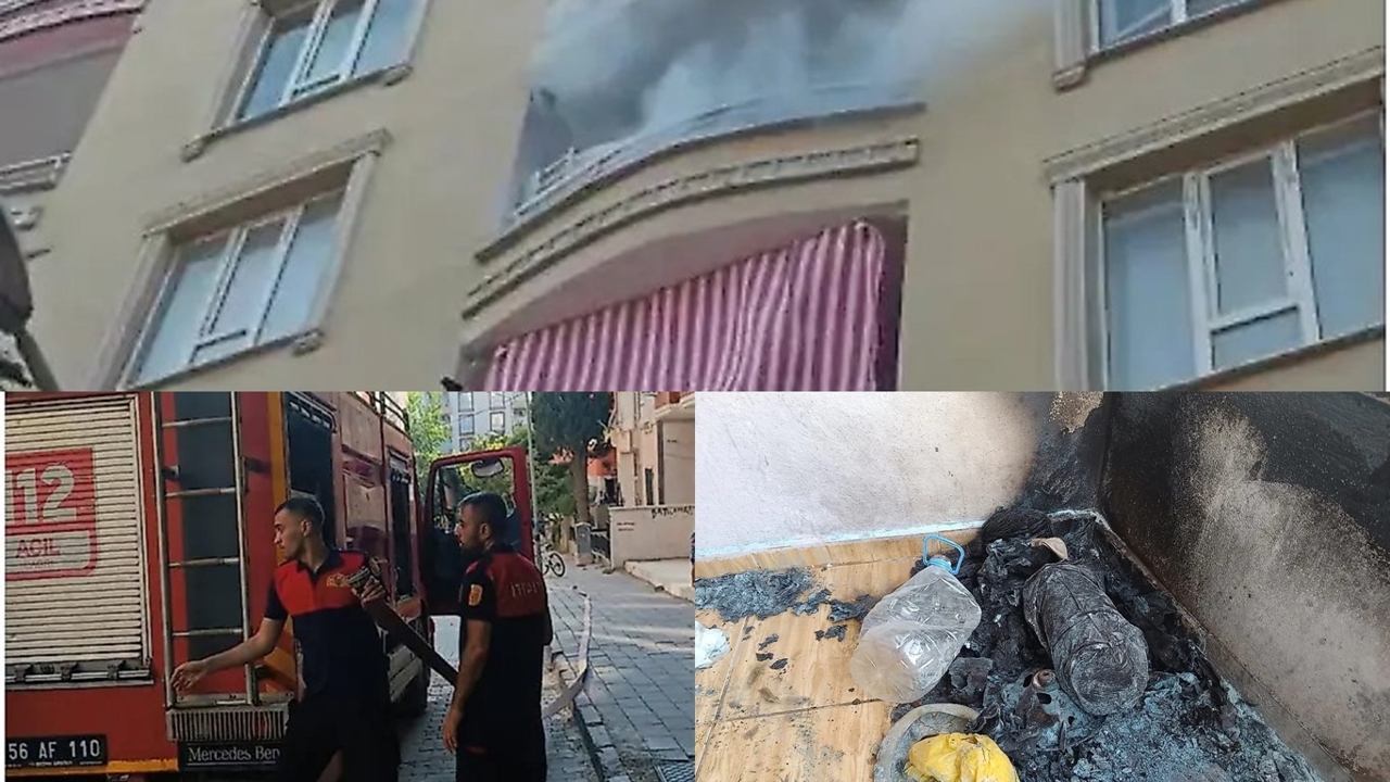 Siirt’te 5. kattaki dairenin balkonunda piknik tüpü patladı