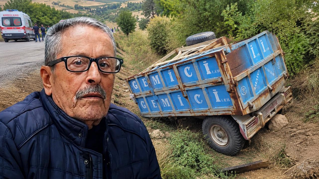 Emekli Polis Traktör Kazasında Hayatını Kaybetti
