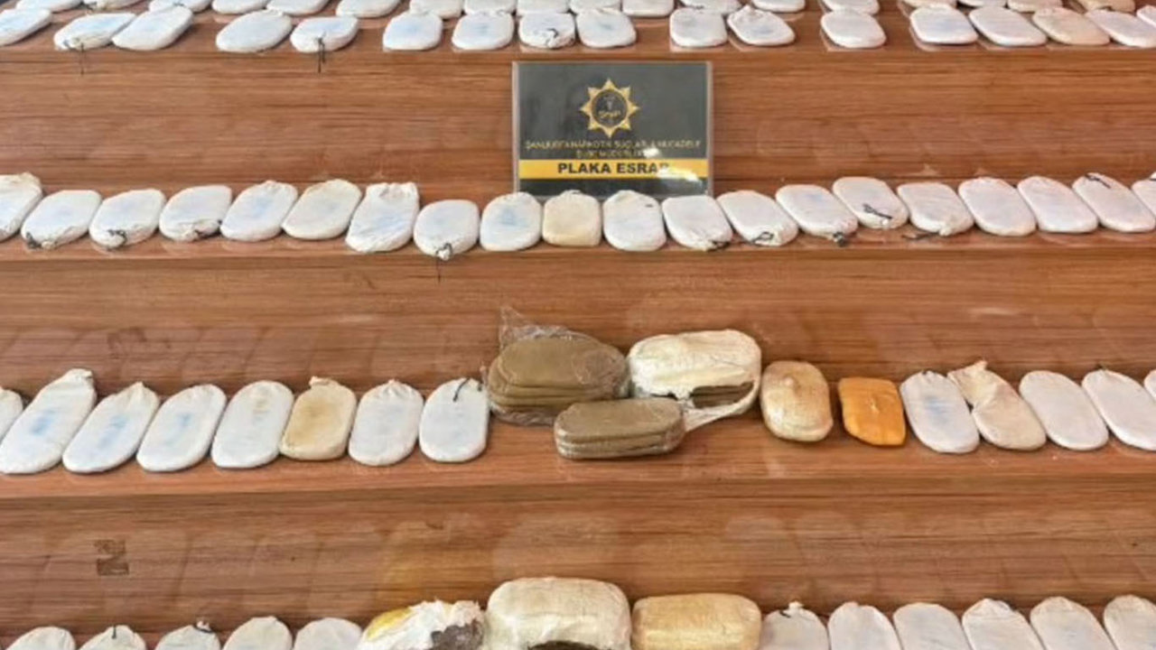 Şanlıurfa'da 20 kilo 600 gram esrar ele geçirildi