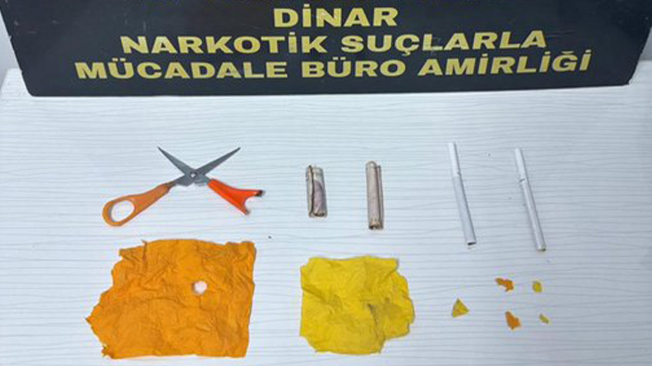Afyonkarahisar’da uyuşturucu operasyonu: 2 şüpheli tutuklandı